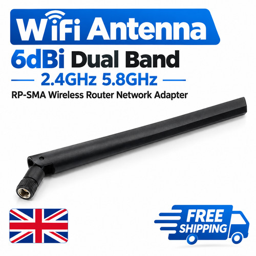 Wifi antenna 6dbi dual - wifi,