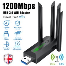 1200Mbps Dual Band 2.4/5G USB