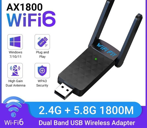 1800mbps usb wifi - usb, dual