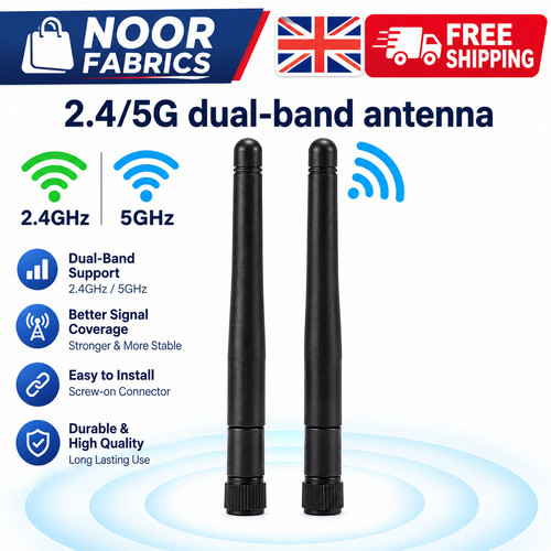 2pcs 5dbi wifi - antenna, 2.4ghz