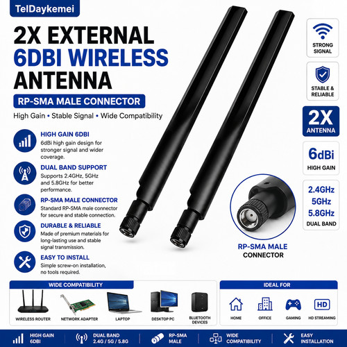 External 6dbi wireless - external,