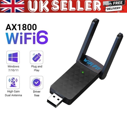 1800mbps usb wifi adapter dual - usb,